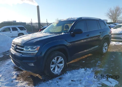 2019 Volkswagen Atlas 3.6L V6 Se W/Technology from USA, damaged, VIN 1V2WR2CA4KC608829